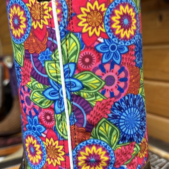 Rockin Leather Brand NEW in box size 6B women’s western cowboy boot Tooled - Picture 3 of 7